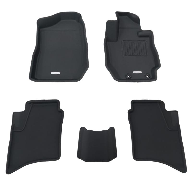 フロアマット 立体タイプ 1台分セット ジムニーノマド JC74W R7(2025)/4～ ラバータイプ ブラック 水洗いOK 防水 5EESB6017K