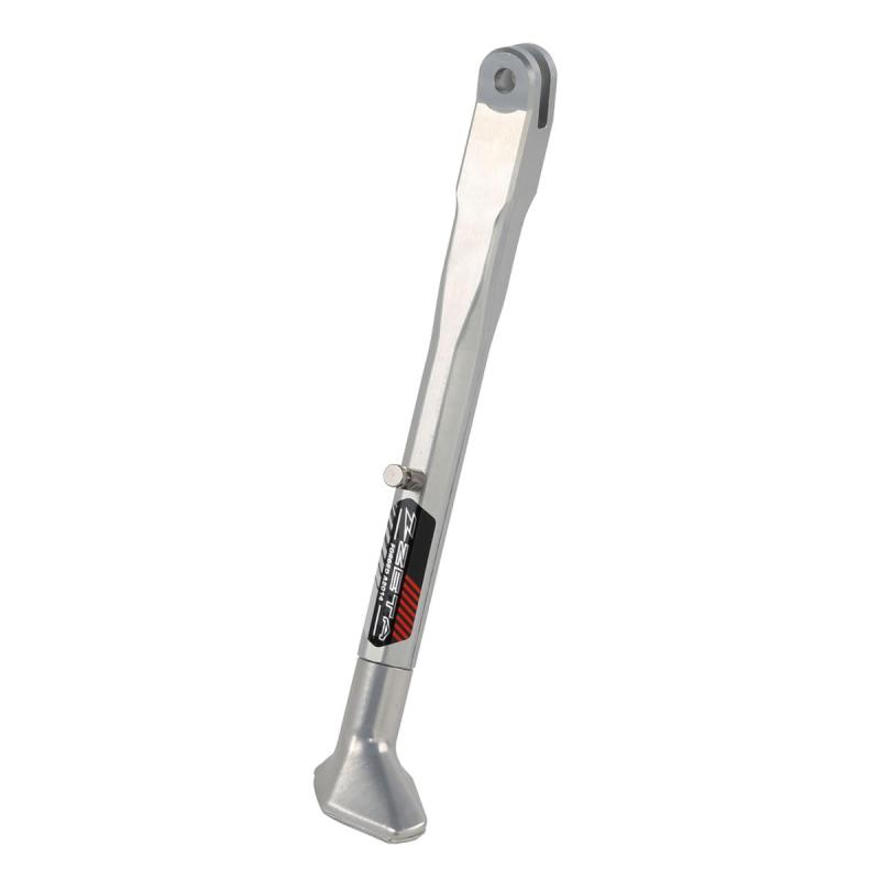 ジータレーシング(ZETA RACING) SEROW250 \'05-20 XT250 \'08-25(純正比-25mm) 鍛造アルミキックスタンド サイドスタンド ローダウン車用 高強度 高耐久 ショートF4174