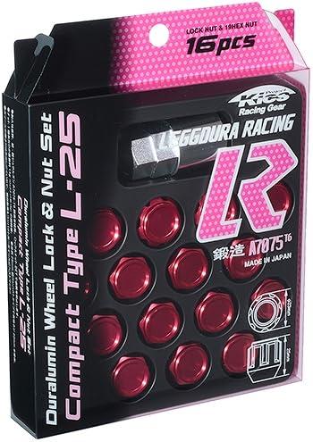 KYO-EI(協永産業) LEGGDURA RACING ショート M12×P1.25 ガンメタ KIL36G