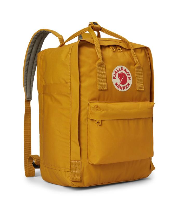 FJALL EN(フェールラーベン) うしろ側容器に並べる Kanken Laptop 15 15in一回りマイコン納める ビニロン原材料当て嵌める 18L 23524 男女兼用 Ochre