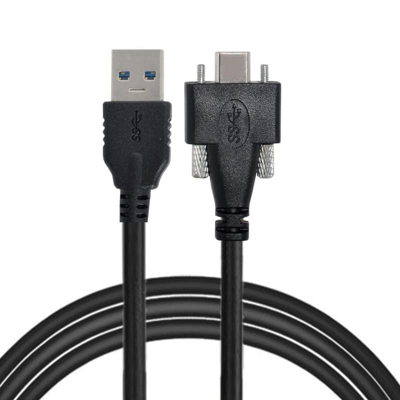 CY有線テレビ USB-C USB 3.1 Type-Cロックコネクター 標準尺度USB3.0資料有線テレビ パネルマウントネジ付き添い人