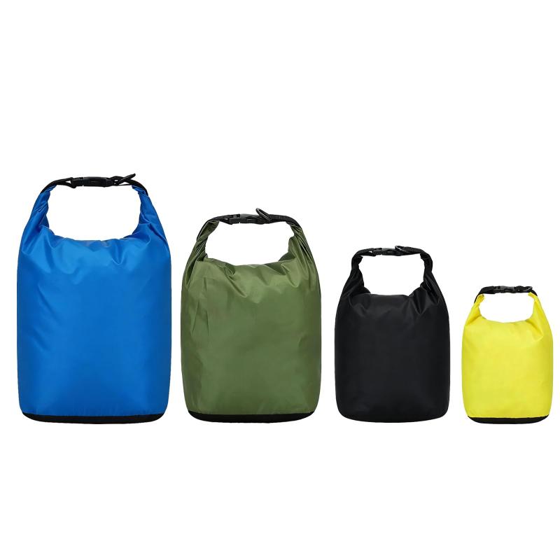 【楽天市場】ドライバッグセット3L 5L 10L15L 20L スタッフバッグ 防水ドライバック ハイキング、温泉、登山、キャンプ、防災軽量