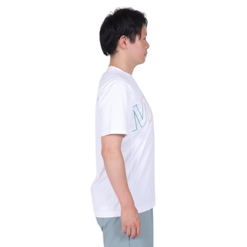 MOVESPORT(ムーブスポーツ) TシャツTシャツ デサント 半袖 SSCREEN TOUGH タフ マルチカラー ショートスリーブシャツ ストレッチ 吸汗速乾 UVカット(50+) 形態安定 毛玉になりにくい 色褪せしにく