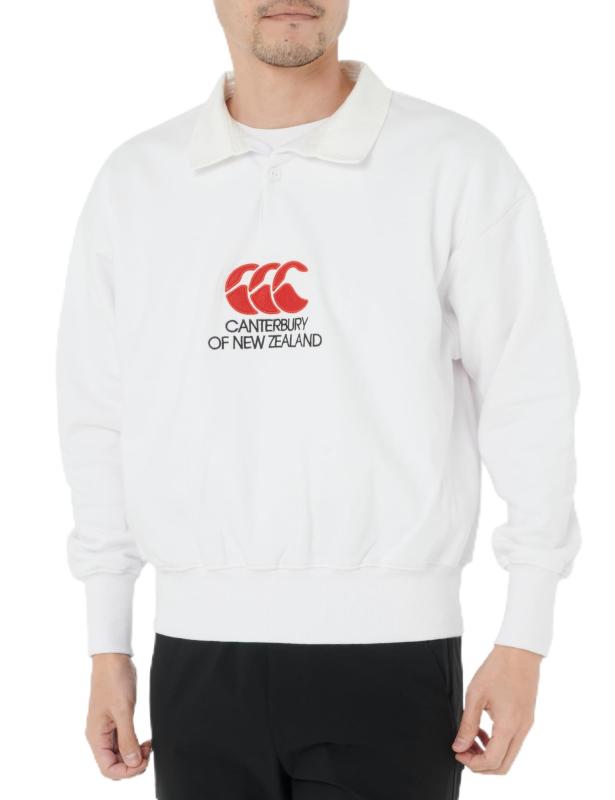 CANTERBURY(カンタベリー) ラガーシャツHEAVY SWEAT RUGGER SHIRTメンズ｜TsuNaGu2017