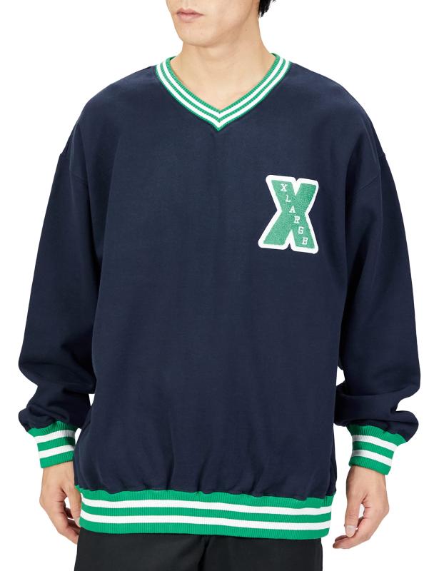[XLARGE] トレーナーX LOGO V K SWEATメンズ
