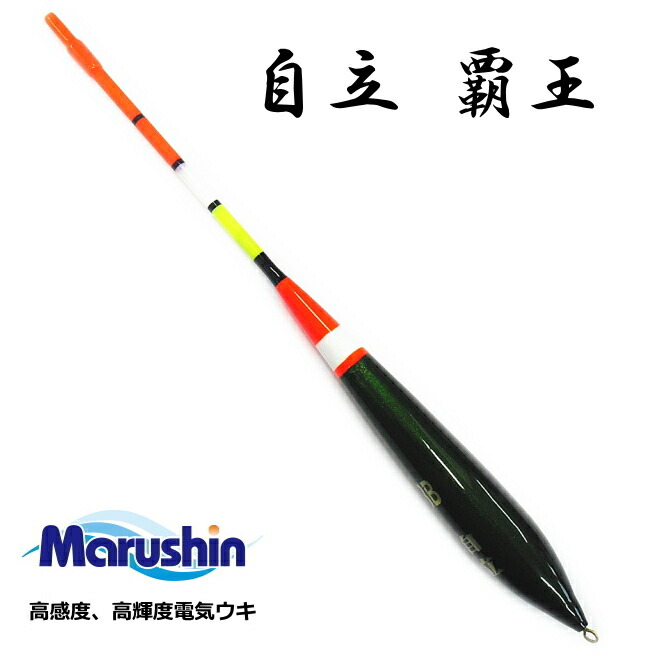 楽天市場】遠投ウキ マルシン漁具 自立 覇王 (はおう) 0.8号 / 棒ウキ 【メール便発送】 : 釣人館ますだ 楽天市場支店