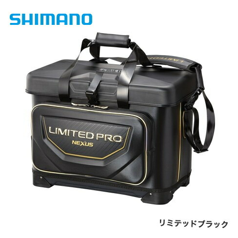 シマノ 磯冷やりとした リミテッドプロ BA-112S リミテッドブラック 25L｜磯御徒面子 shimano 釣具 フィッシング-バッグ・ワレット