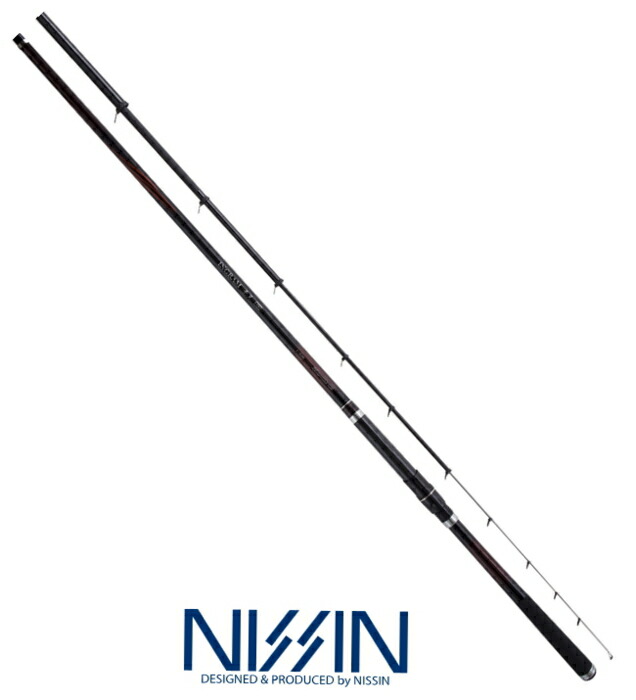 楽天市場】宇崎日新 インヴィクタ チヌ 0.8号 5.3m / 磯竿 nissin 釣具