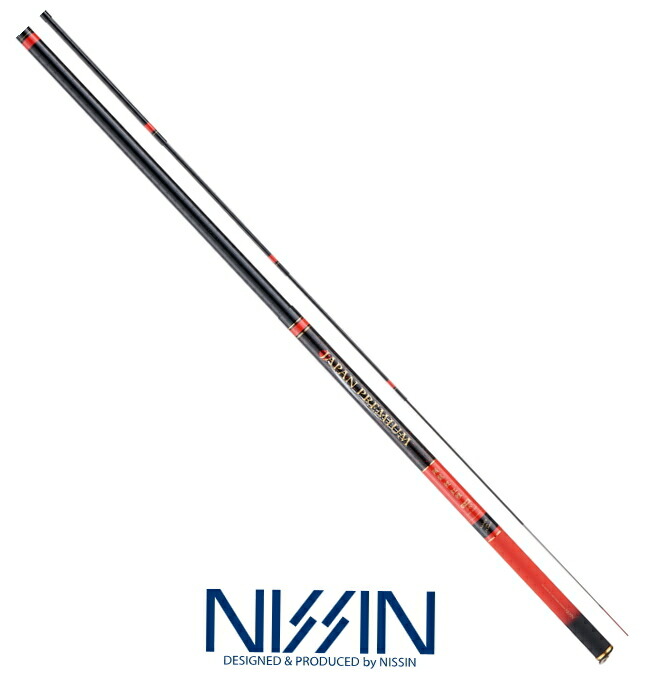 宇崎日新 翔龍鯉 小継 紅雅 4.50m｜コイ竿 nissin 釣具 (SP) 【期間限定セール】 14,977円