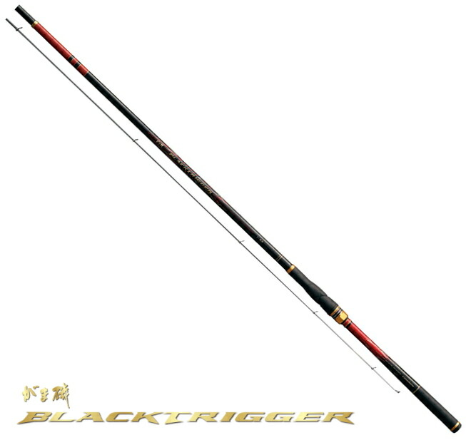 楽天市場】がまかつ がま磯 ブラックトリガー 0.6号53 (磯竿