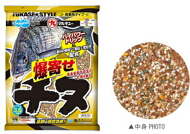 マルキュー 爆寄せチヌ 1箱 (6袋入り) marukyu (SP)