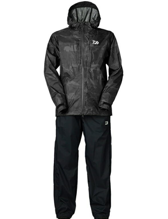 ★新品未使用★　Daiwa ダイワ　DR-3422（レインマックス EGレインスーツ） LL ブラック ダイワ レインマックスEGレインスーツ ブラック M～XL DR-3422