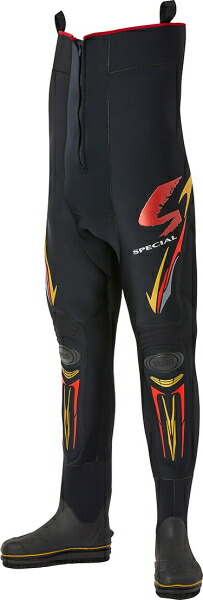 ダイワ スペシャル スリムウェーダー (先丸中割) SPW-4513VR-BL ブラック 3LA-3L / 鮎タイツ daiwa 釣具 4550133209987.jpg