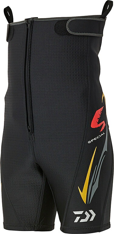 ダイワ スペシャル パンチングショートタイツ SP-3050P20 アクティブブラック LLAサイズ｜鮎タイツ daiwa 釣具 【期間限定セール】