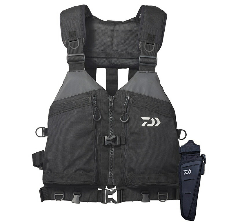 ダイワ タクティカルゲームベスト DF-4020 ブラック　フリー DAIWA（釣り） ダイワ DF-4020 タクティカル ゲームベスト