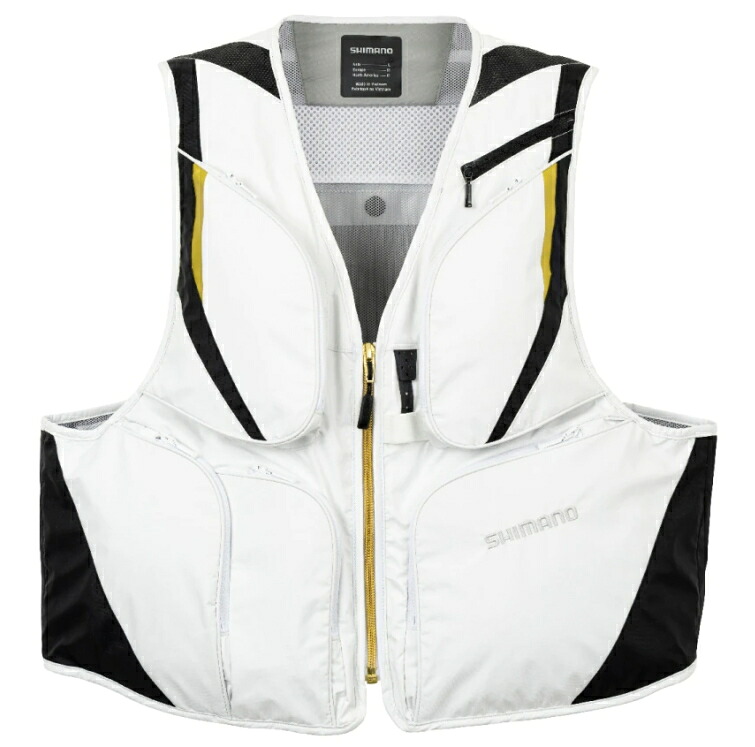 シマノ 2WAY 遊撃手より良い VE-520W 白いこと 2XL(3L)大きさ shimano 釣具 【百貨店SALE】