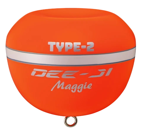 釣武者 デージマギー (DEE-jI Maggie) TYPE-3 オレンジ / ウキ 【釣具】画像
