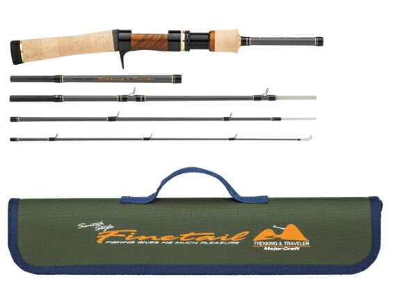 Major Craft ファインテール FTX-B46/505UL Major Craft Finetail Trekking & Traveler Baitcasting FTX-B46