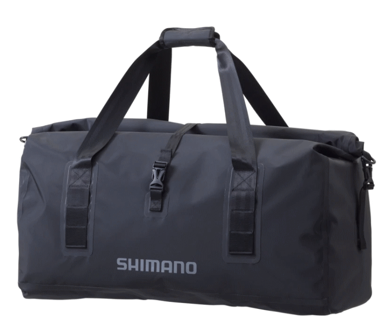 シマノ ドライロールアップダッフル BA-025W ブラック Lサイズ｜バッグ shimano 釣具｜釣人館ますだ 支店