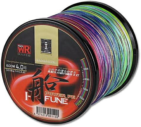 アイコード icode 船 POWER PE 600m 6号｜道糸 PE伝達ルート 釣具
