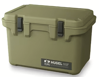 クーラーボックス アイリスオーヤマ HUGEL TC-40 カーキ 40L｜クールボックス iris