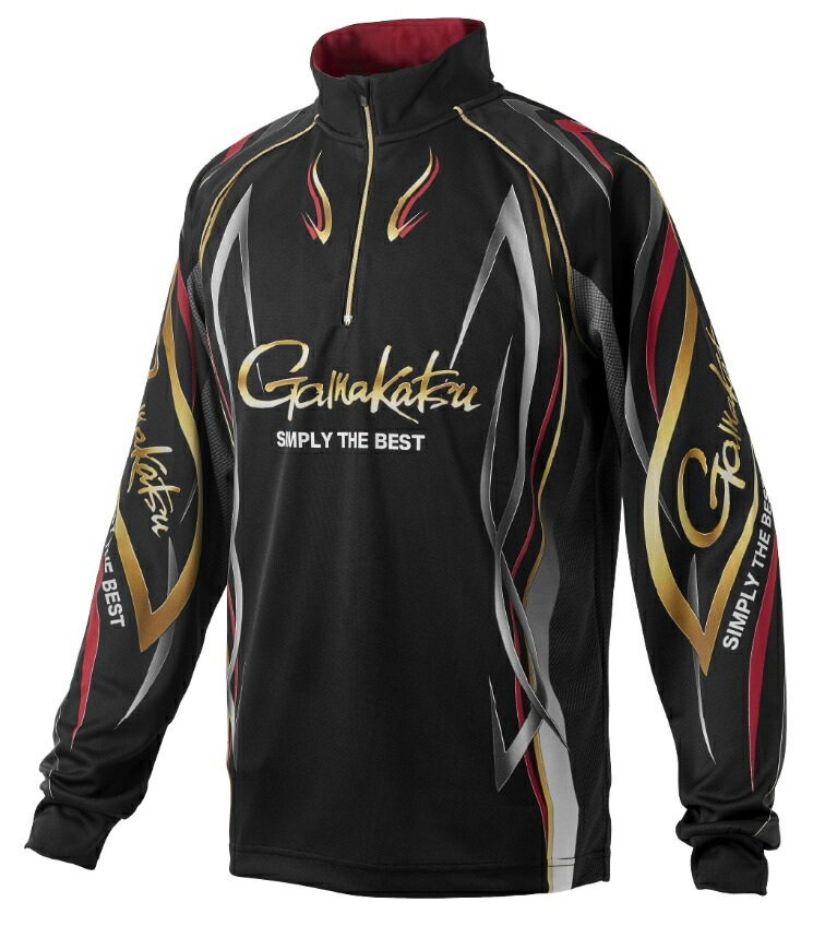 楽天市場】GM3778 UDジップシャツ #3Lサイズ #レッド （がまかつ