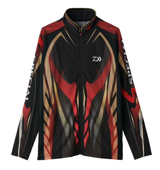 ダイワ DE-7225 スペシャルロングスリーブフルジップシャツ