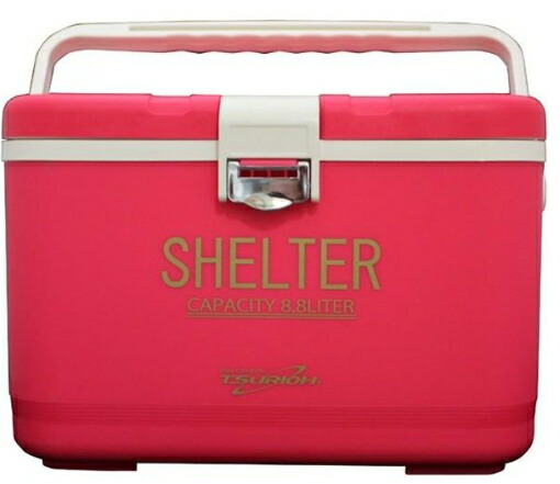 釣王 クーラボックス TC036 SHELTER 8.8L ピンク｜クールボックス 釣具 4,404円