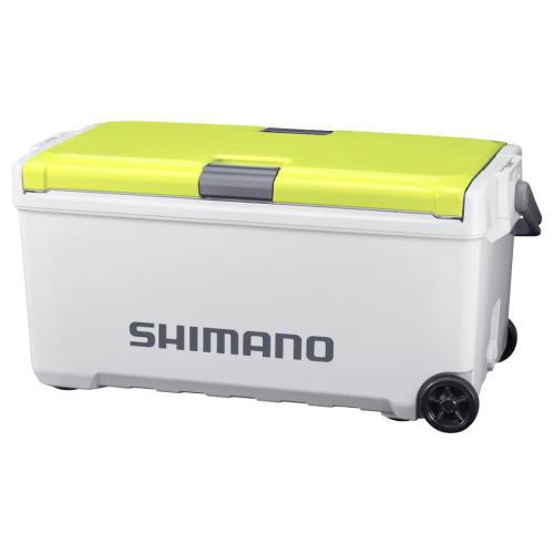 シマノ ユニフリーズ LT 30L キャスター ND-730Z Wライムグリーン｜クーラーボックス shimano 釣具