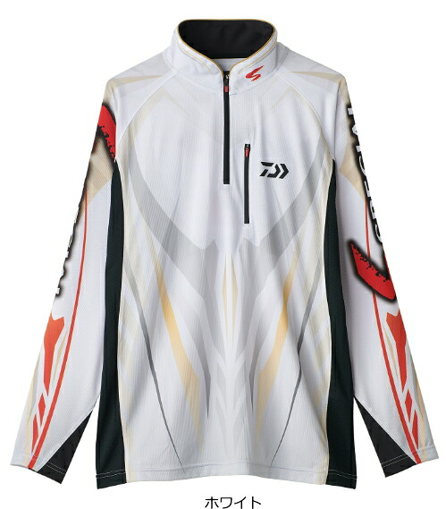 ダイワ 特別 ロングスリーブシャツ DE-7025 白いこと 2XL大きさ｜鮎 友釣り お召しもの｜daiwa 釣具