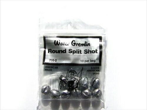 【楽天市場】WATER GREMLINS ラウンドスプリットショット （ROUND SPLIT SHOT）：つり具TEN楽天市場店