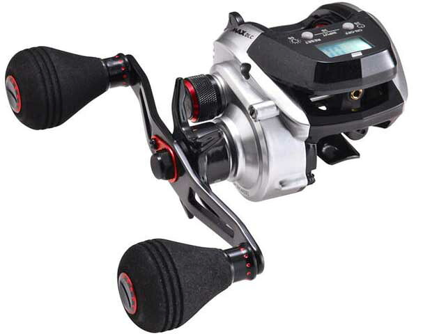 アブガルシア/AbuGarcia MAX DLC H-L (左巻き ハイギアモデル デジタルカウンター付 小型リール)|つり具TEN店