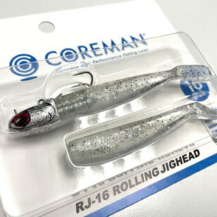 コアマン ワーム RJ-16 ROLLING JIGHEAD #002 シルバー 楽天市場】【コアマン】RJ-16 ローリングジグヘッド #002