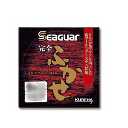 【 クレハ 】 シーガー完全ふかせ 300M 6号 クリア
