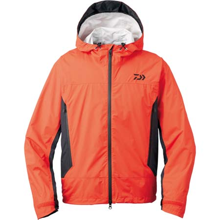 short rain jacket with hood