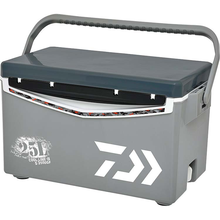 【ダイワ(DAIWA)】クールラインアルファ S2500 GF グレー ソルト専用クーラーボックス｜つりぐの岡林 店