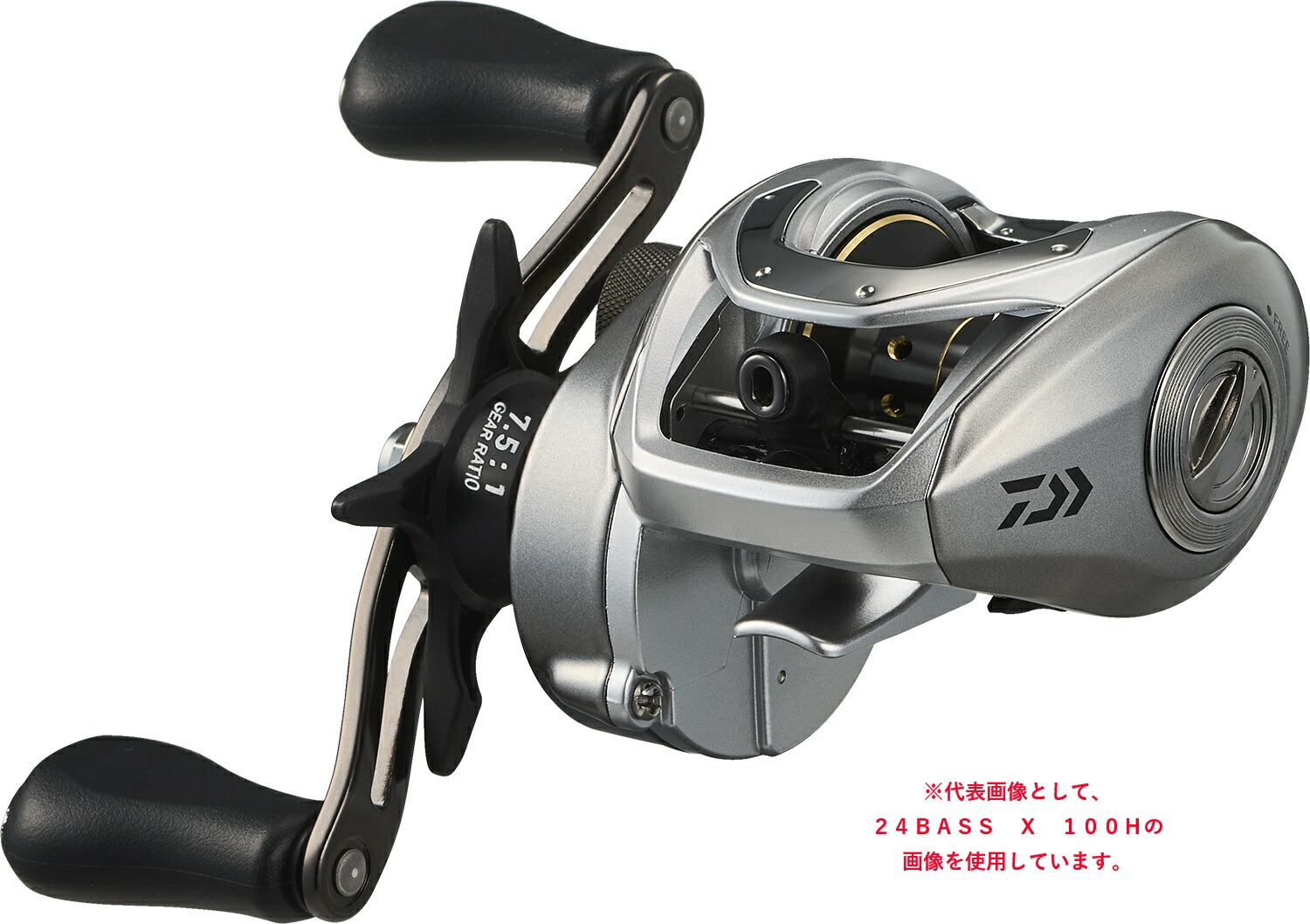 【ダイワ(DAIWA)】 24BASS X 100HL ベイトリール