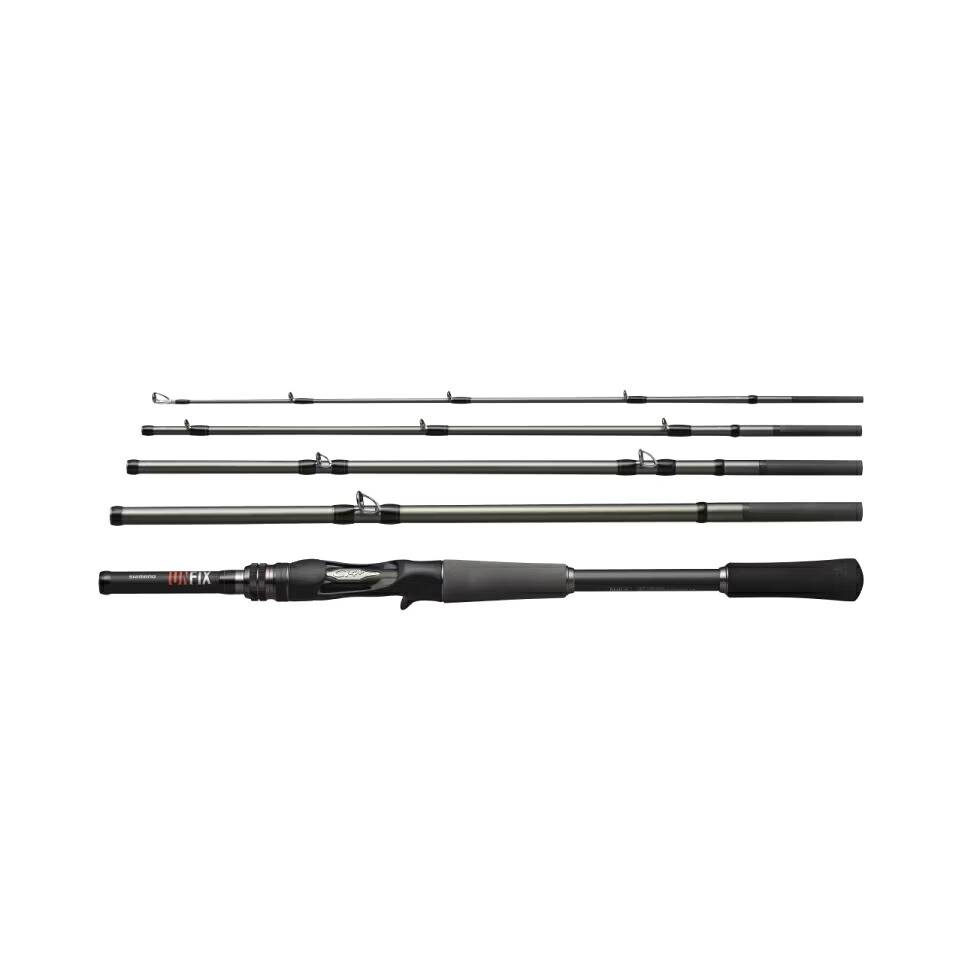 【シマノ(SHIMANO)】 24アンフィックス (UNFIX) B66H-5 [ルアーロッド モバイル トラベル 釣竿 マルチピース