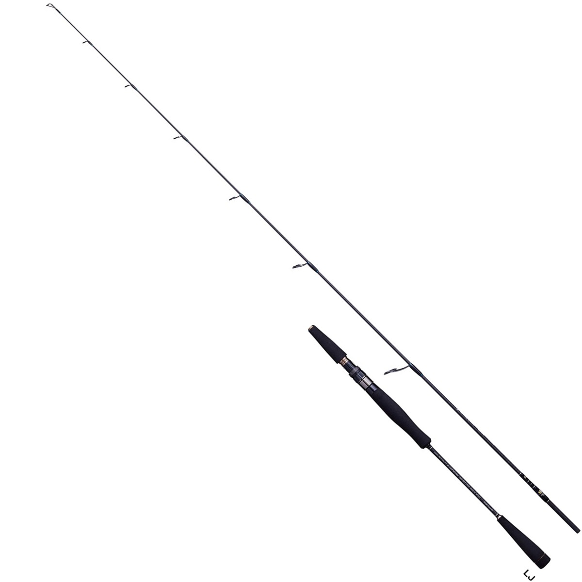 【宇崎日新(NISSIN)】 BLACKJAGUARORIGI NLJ603SUL (ブラックジャガー オリジン ライトジギング/スピネギ) 船 ジギングロッド