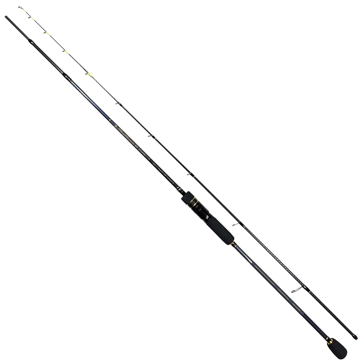 【宇崎日新(NISSIN)】BLACK JAGUAR 漢気 BJOS-607MH (ブラックジャガー おとこぎ) 白イカ中錘式専用ロッド [船竿|つりぐの岡林 店
