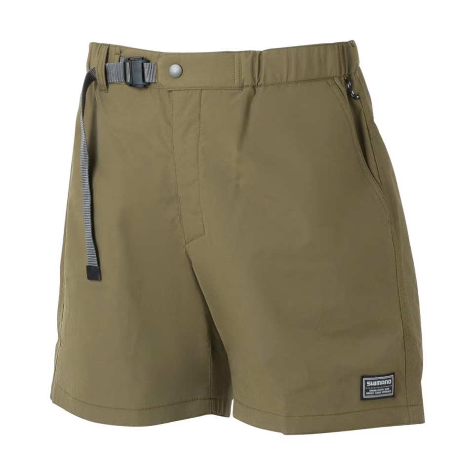 【シマノ(SHIMANO)】WP-088Z 海水撥水ショーツ カーキ M [ボトムス ]｜つりぐの岡林 店