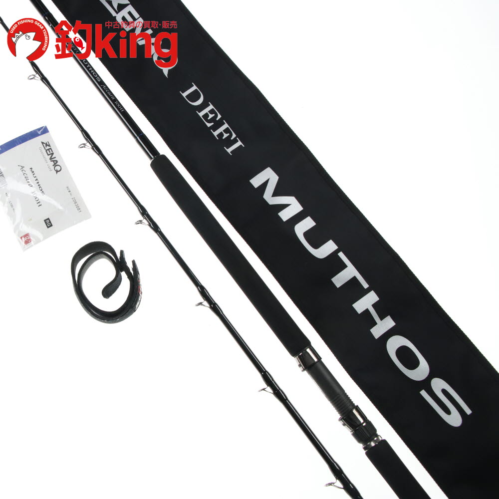 ZENAQ Daiwa ルアーロッド 楽天市場】【中古】ゼナック ZENAQ DEFI MUTHOS 100HH ルアーロッド