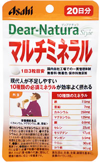 本物品質の アサヒ 往復送料無料 ディアナチュラ スタイル マルチミネラル ※軽減税率対象商品 ツルハドラッグ 20日分 60粒