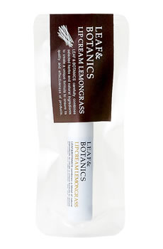 松山油脂　リーフ＆ボタニクス　LEAF＆BOTANICS　オーガニック　リップクリーム　レモングラス　(4g)