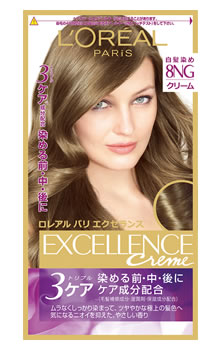 楽天市場 ロレアル パリ エクセランス N クリームタイプ 8ng 緑がかったより明るい栗色 白髪染め ツルハドラッグ