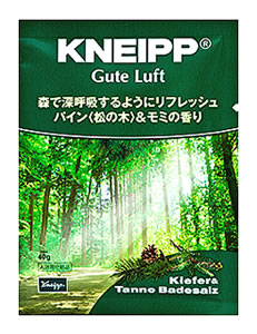 楽天市場 ドイツ製バスソルト Kneipp クナイプ グーテルフト バスソルト パイン 松の木 モミの香り 40g 入浴剤 ツルハドラッグ