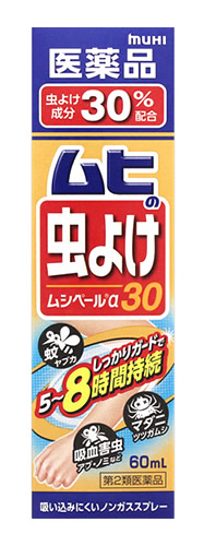 楽天市場 第2類医薬品 池田模範堂 ムヒの虫よけムシペールa30 60ml ムヒ 医薬品 虫よけ ツルハドラッグ