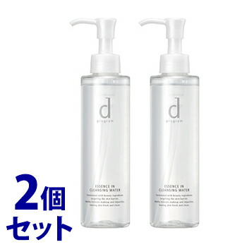 《セット販売》　資生堂 dプログラム エッセンスイン クレンジングウォーター (180mL)×2個セット 薬用クレンジングウォーター　【医薬部外品】　【送料無料】　【smtb-s】