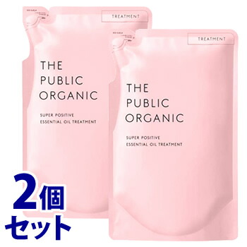 《セット販売》　カラーズ ザ パブリック オーガニック スーパーポジティブ トリートメント つめかえ用 (400mL)×2個セット 詰め替え用