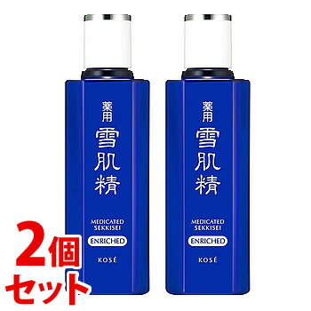 楽天市場 セット販売 コーセー 薬用 雪肌精 エンリッチ 200ml 2個セット 化粧水 Sekkisei 医薬部外品 ツルハドラッグ